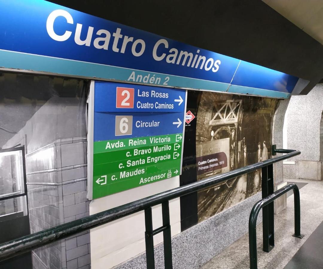 מדריד Luminoso Cerca 4 Caminos- Apartamento Reina Victoria מראה חיצוני תמונה
